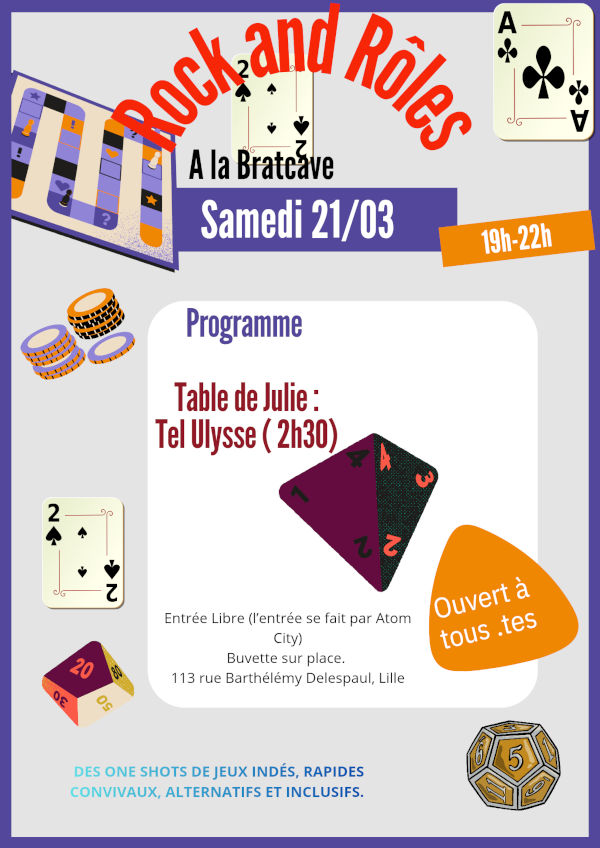 Affiche du Rock and Rôles