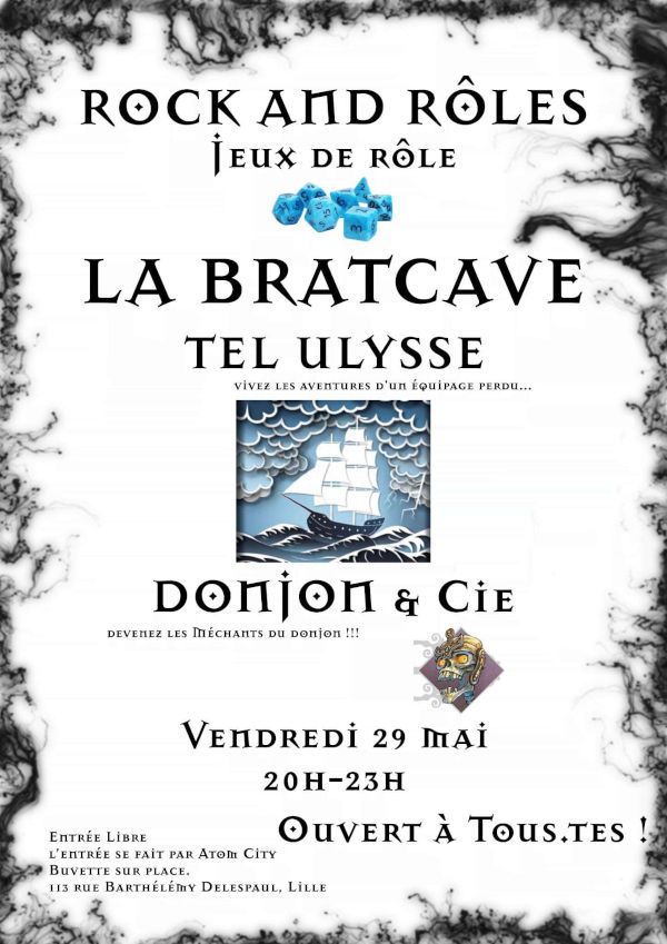 Affiche du Rock and Rôles