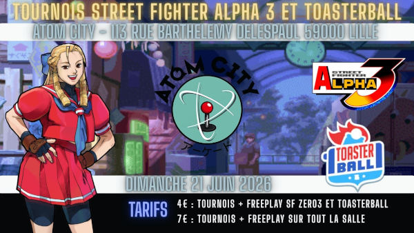 Affiche du ranking Alpha 3 et Toasterball